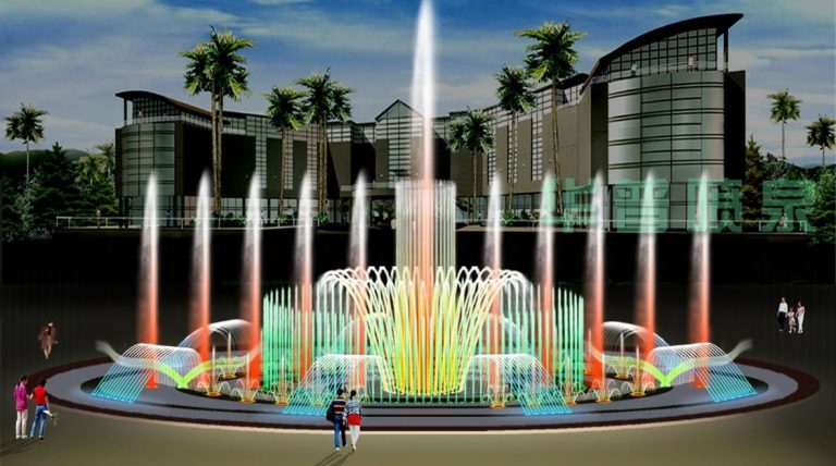 Fountains with 3D View